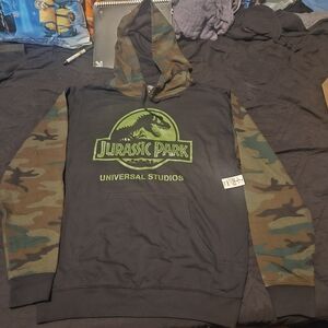 Universal Jurassic Park Camouflage Hoodie
